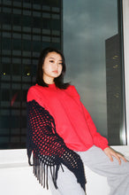 Load image into Gallery viewer, crochet cyborg sweater cherry
